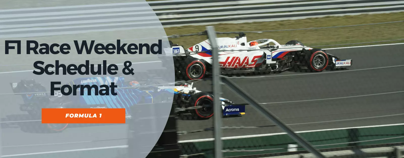 F1 Race Weekend Schedule & Format Into Turn One